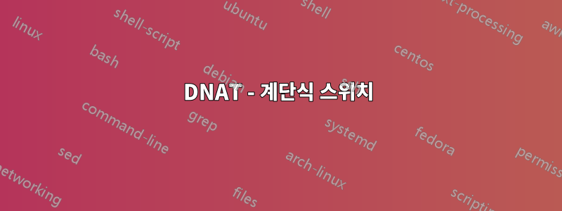 DNAT - 계단식 스위치