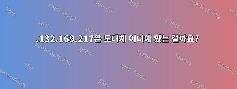 206.132.169.217은 도대체 어디에 있는 걸까요?
