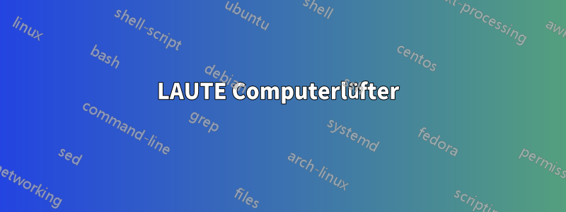 LAUTE Computerlüfter 