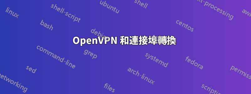 OpenVPN 和連接埠轉換