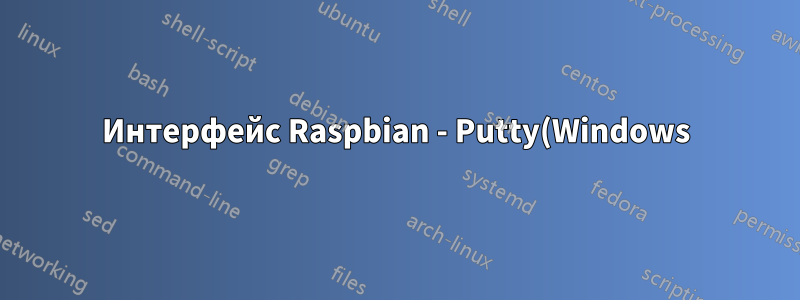 Интерфейс Raspbian - Putty(Windows). X-Display не работает с пользователем root