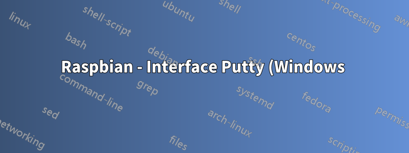 Raspbian - Interface Putty (Windows). X-Display não funciona com usuário root