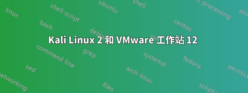 Kali Linux 2 和 VMware 工作站 12