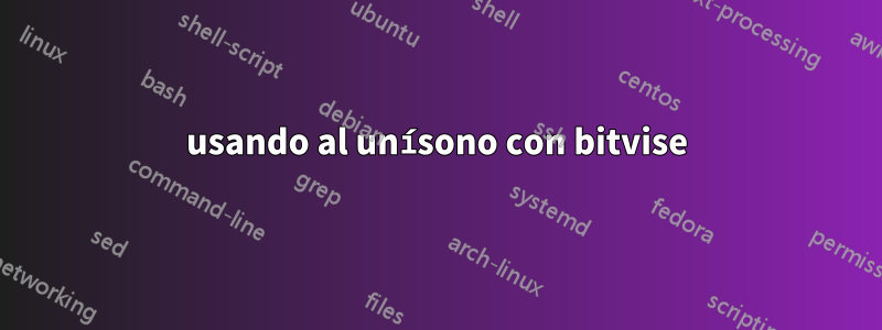 usando al unísono con bitvise