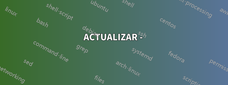 ACTUALIZAR -