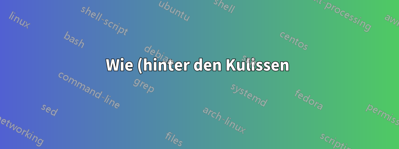 Wie (hinter den Kulissen) beendet der Taskplaner Aufgaben?