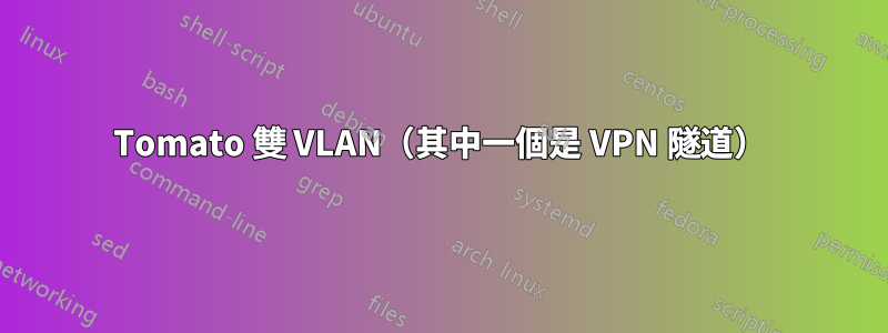 Tomato 雙 VLAN（其中一個是 VPN 隧道）