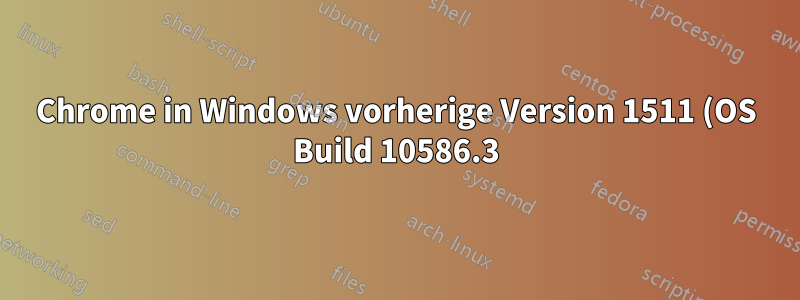 Chrome in Windows vorherige Version 1511 (OS Build 10586.3): Die „meistbesuchten“ Websites in der Sprungliste der Taskleiste stimmen nicht mit denen auf der Seite „Neuer Tab“ überein