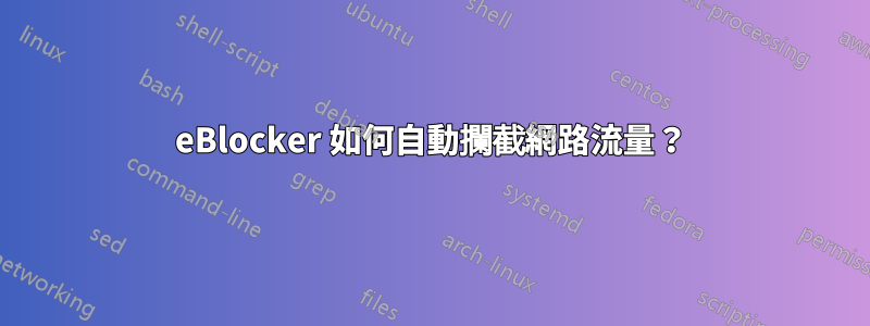 eBlocker 如何自動攔截網路流量？