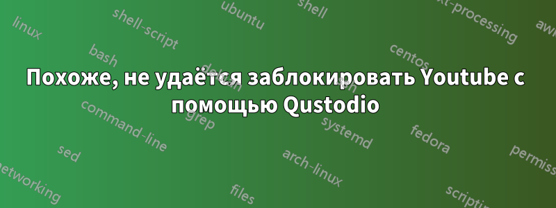 Похоже, не удаётся заблокировать Youtube с помощью Qustodio