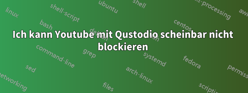 Ich kann Youtube mit Qustodio scheinbar nicht blockieren