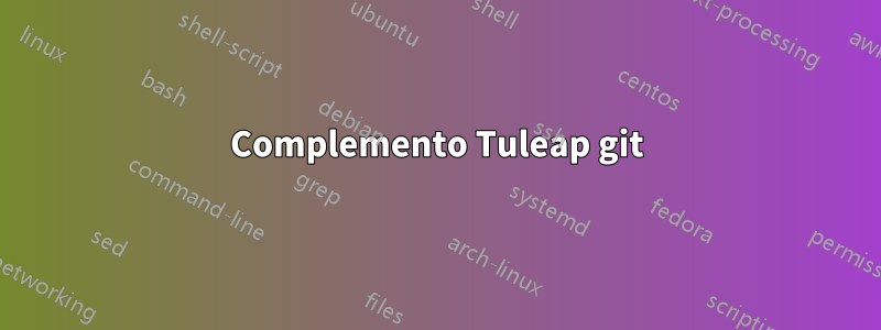 Complemento Tuleap git