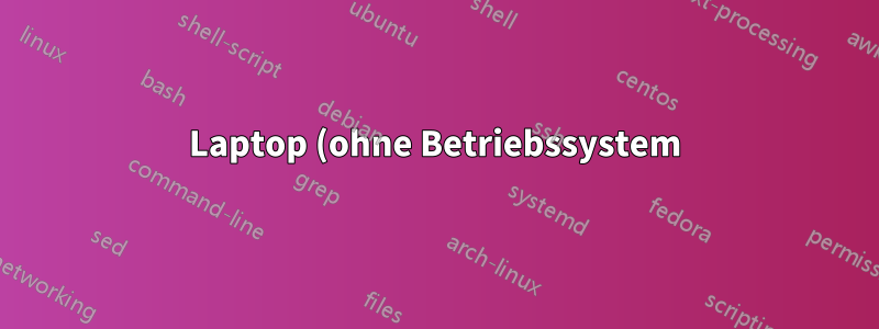 Laptop (ohne Betriebssystem) als externe Festplatte verwenden