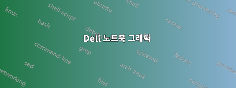 Dell 노트북 그래픽