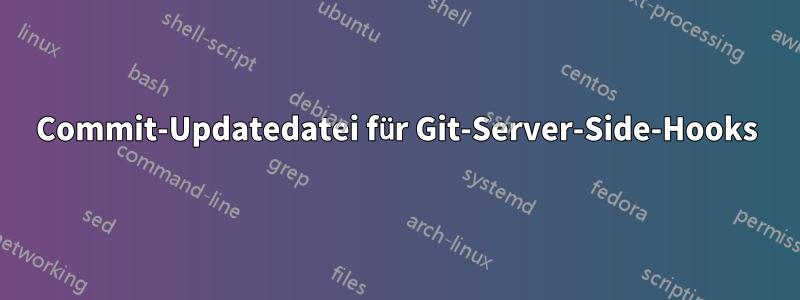 Commit-Updatedatei für Git-Server-Side-Hooks