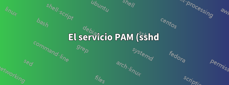 El servicio PAM (sshd) ignora el número máximo de reintentos; 6 > 3