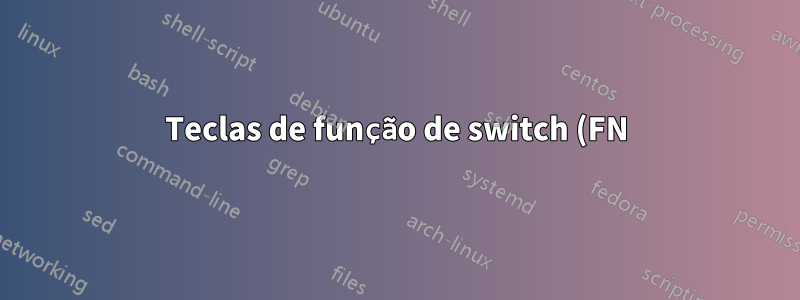 Teclas de função de switch (FN) do Lenovo Yoga 900