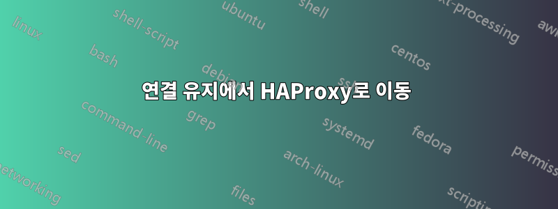 연결 유지에서 HAProxy로 이동