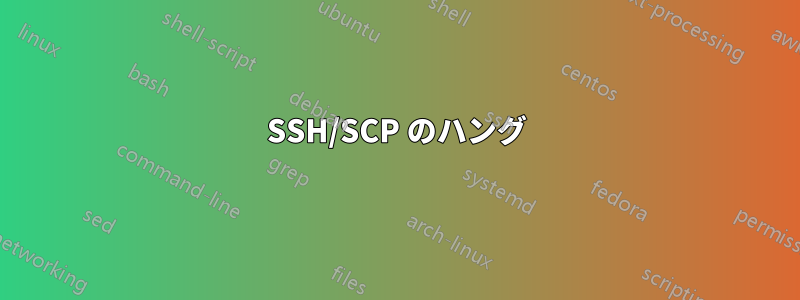 SSH/SCP のハング
