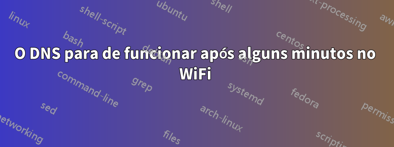 O DNS para de funcionar após alguns minutos no WiFi