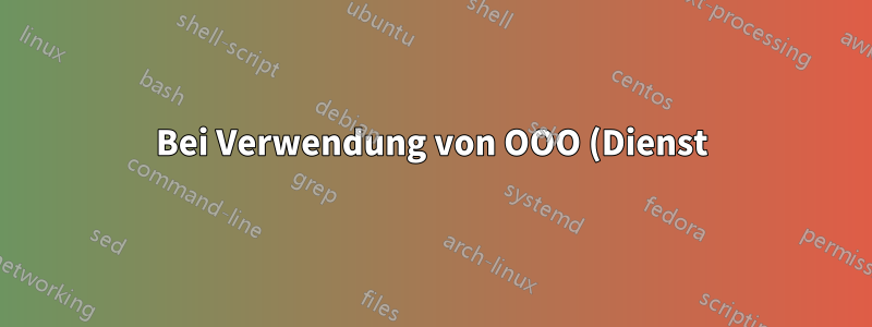 Bei Verwendung von OOO (Dienst) in Lotus Notes 9.0.0 wird keine benutzerdefinierte Nachricht gesendet