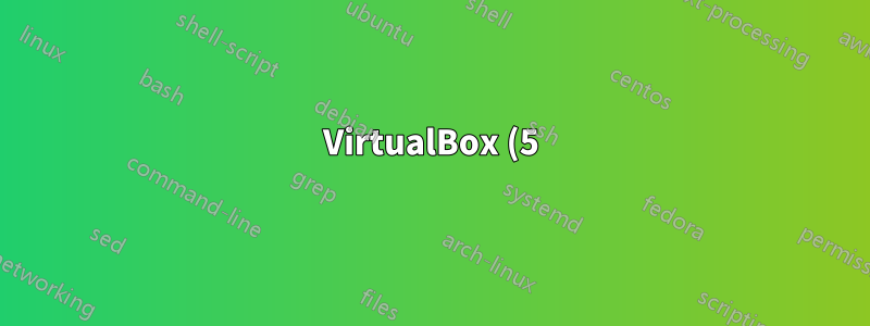 VirtualBox (5) - Dem Gast VDI als USB-Stick anzeigen lassen?