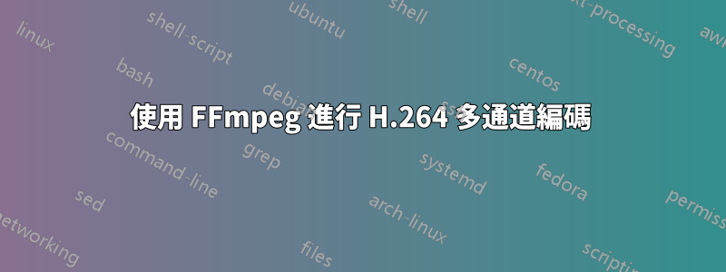 使用 FFmpeg 進行 H.264 多通道編碼