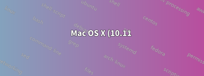Mac OS X (10.11) El Capitan Server で実行されている httpd を停止するにはどうすればよいですか?