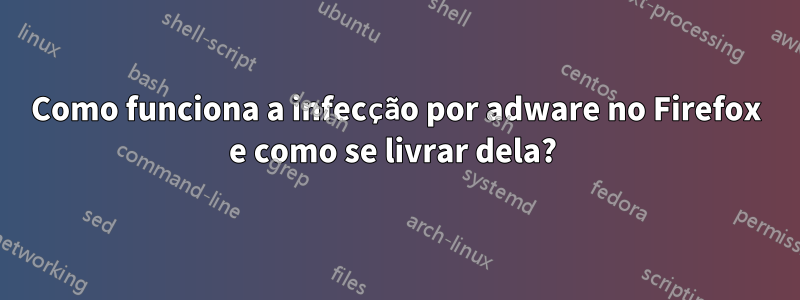 Como funciona a infecção por adware no Firefox e como se livrar dela? 