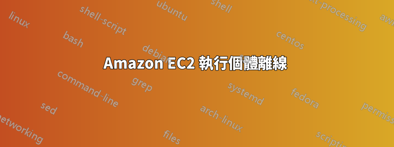 Amazon EC2 執行個體離線