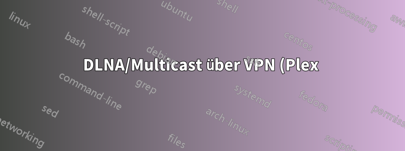 DLNA/Multicast über VPN (Plex)