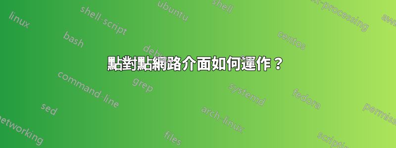 點對點網路介面如何運作？
