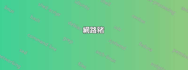 網路豬
