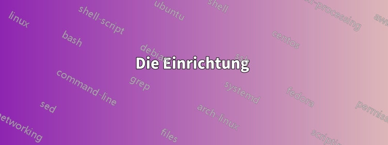 Die Einrichtung