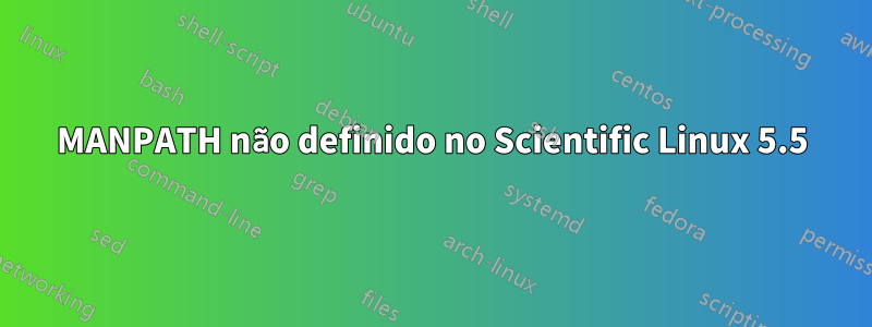 MANPATH não definido no Scientific Linux 5.5