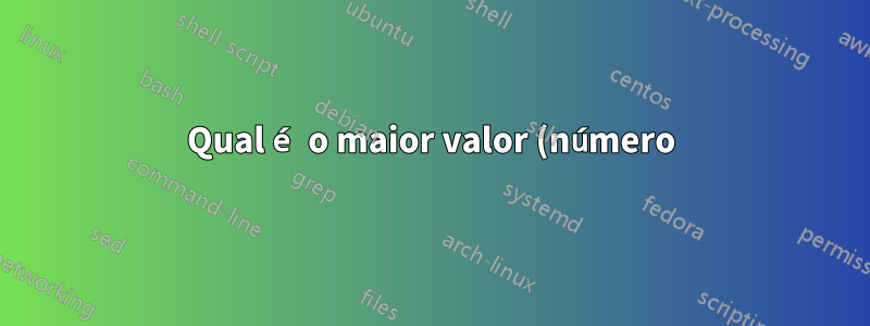Qual é o maior valor (número) que posso armazenar em uma variável Excel VBA?
