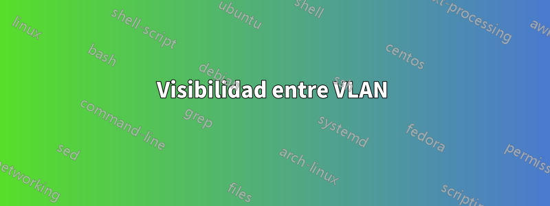 Visibilidad entre VLAN