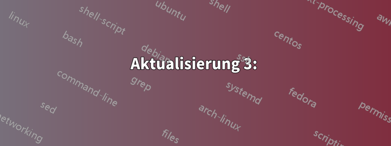 Aktualisierung 3: