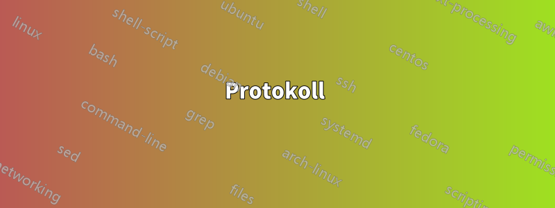 Protokoll