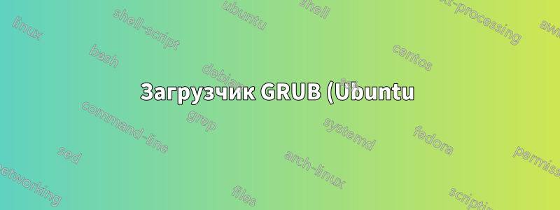 Загрузчик GRUB (Ubuntu) не работает
