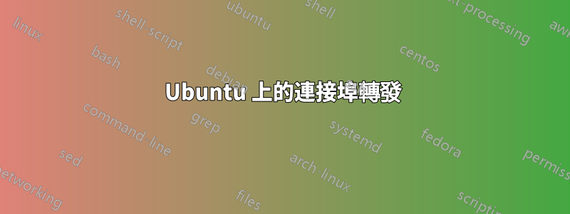 Ubuntu 上的連接埠轉發