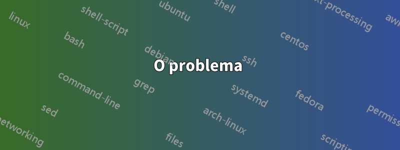 O problema