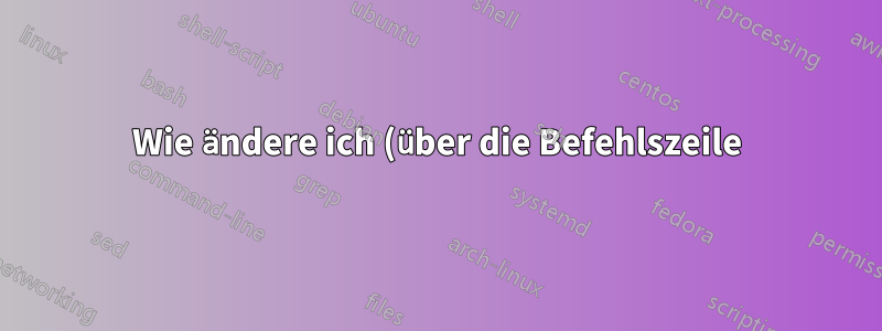 Wie ändere ich (über die Befehlszeile) die Einstellung für „Gerät verwenden“ / „Gerät nicht verwenden“ unter Windows 10?