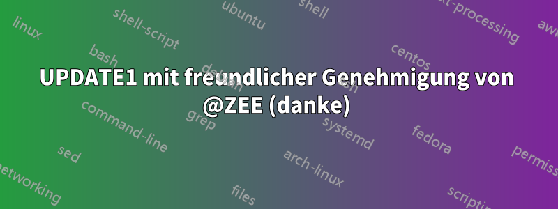 UPDATE1 mit freundlicher Genehmigung von @ZEE (danke)