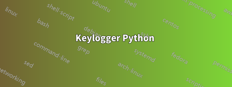 Keylogger Python