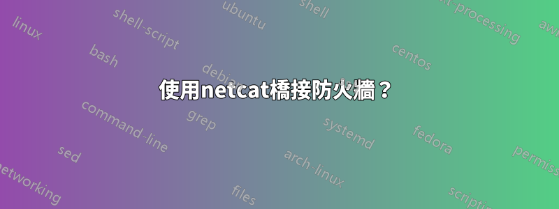 使用netcat橋接防火牆？