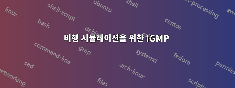 비행 시뮬레이션을 위한 IGMP