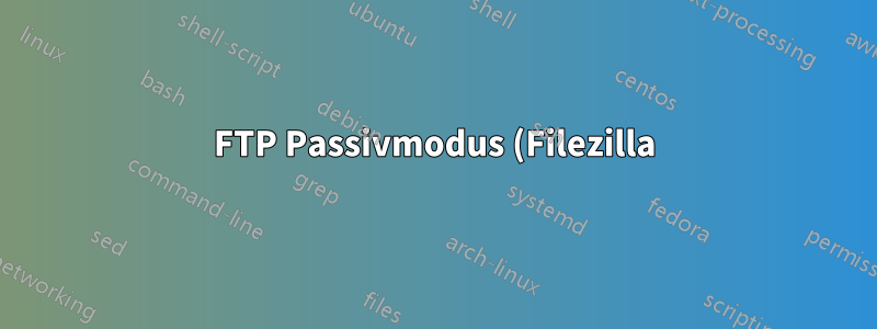 FTP Passivmodus (Filezilla) Windows Server 2012 gelegentlich " 426 Verbindung geschlossen; Übertragung von "" abgebrochen