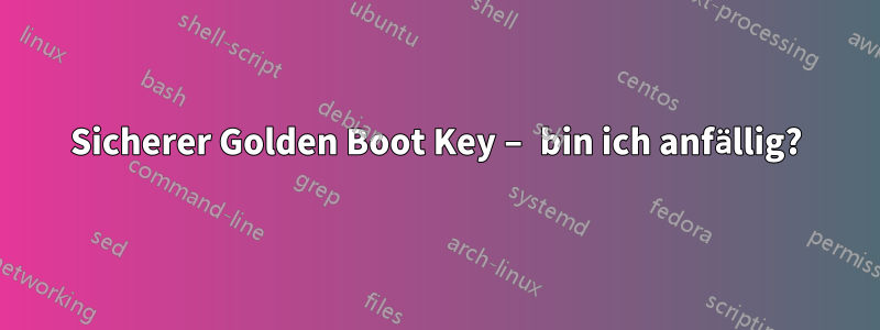 Sicherer Golden Boot Key – bin ich anfällig?