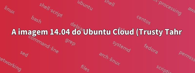 A imagem 14.04 do Ubuntu Cloud (Trusty Tahr) possui apenas uma interface de rede (eth0)